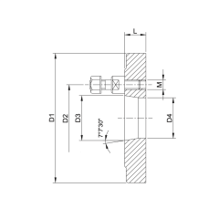 TEMAK Ayna Flanşları Saplama Ve Somunlu
