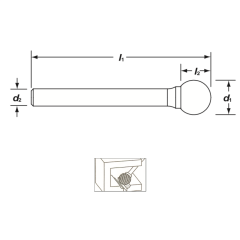 KRAFT SD Sert Metal (Karbür) Kalıpçı Freze