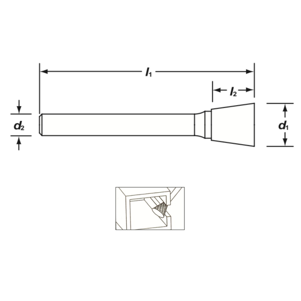 KRAFT SN Sert Metal (Karbür) Kalıpçı Freze
