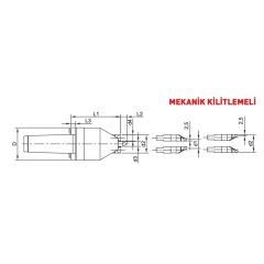 TEMAK Tırnaklı Puntalar ( Basma Çapı 24mm-45mm )