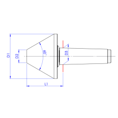 TEMAK Boru Puntalar 60 Derece Uç Açılı
