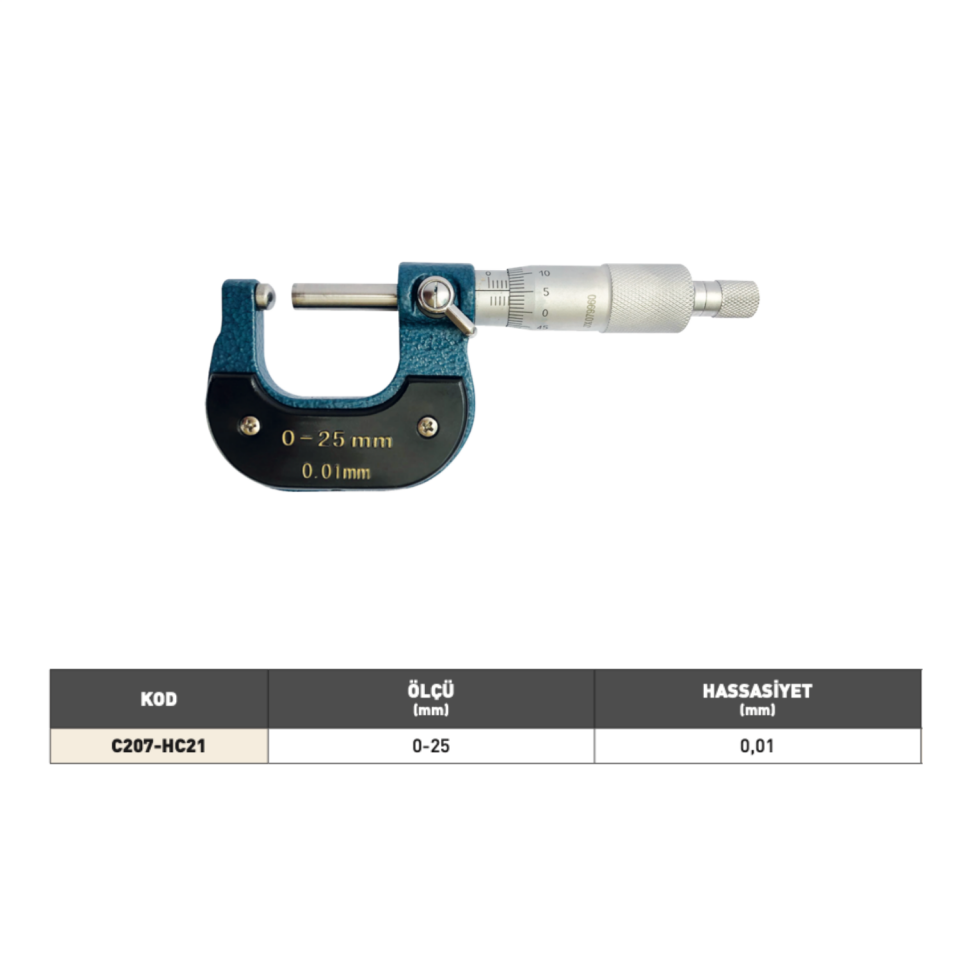 PLD Kalınlık Mikrometre