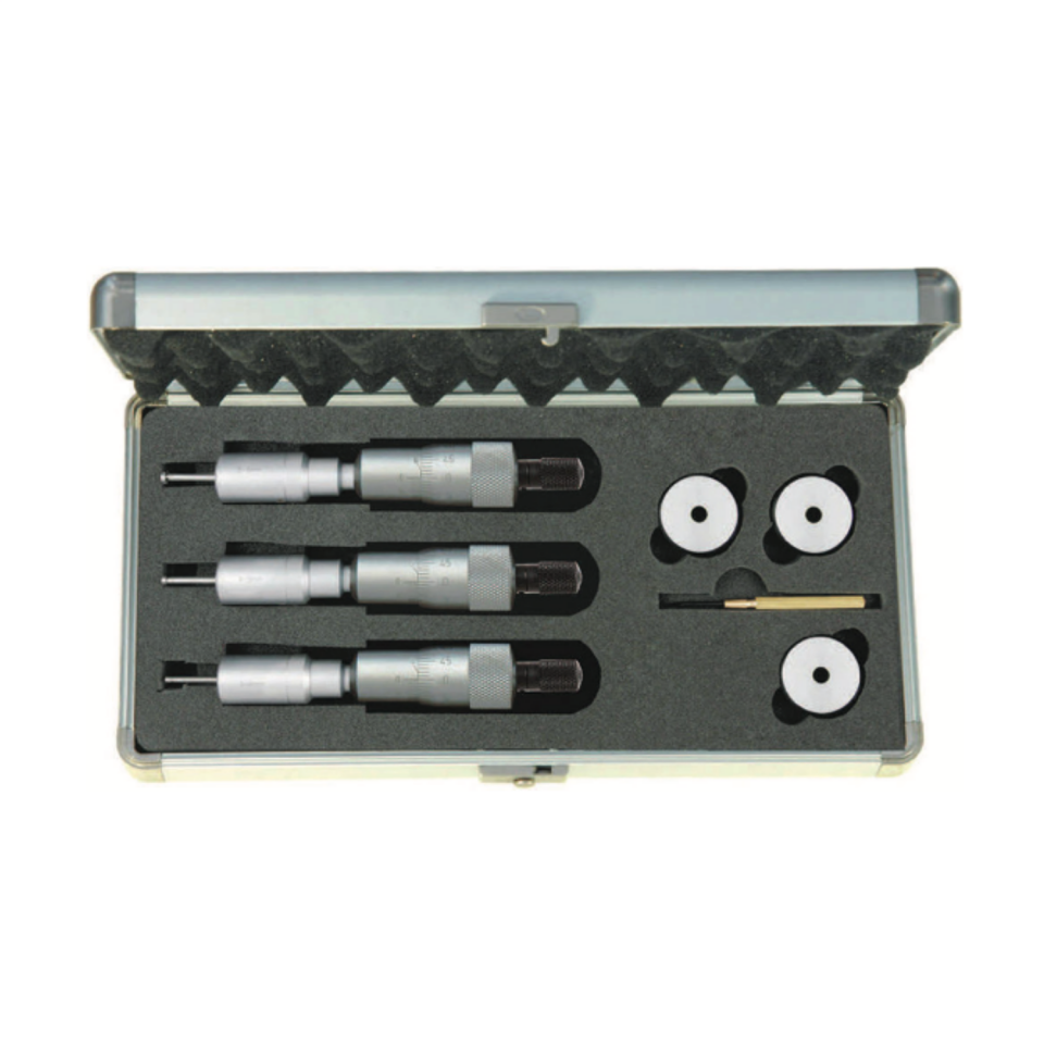 PLD Mekanik Üç Nokta Temaslı Mikrometre Seti