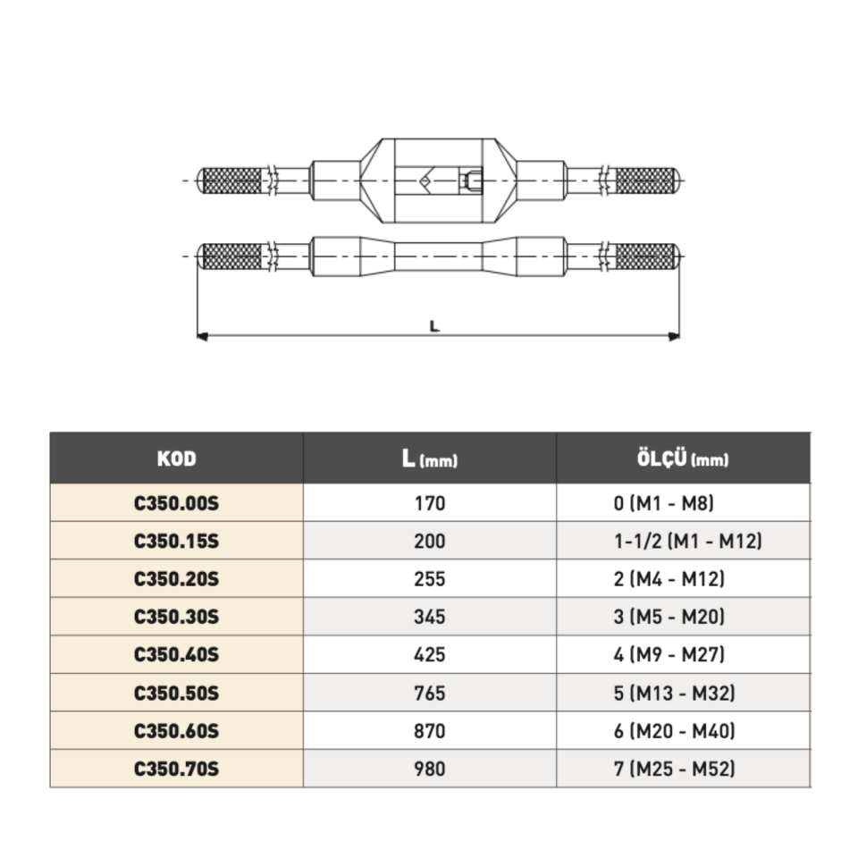 PLD Döküm Kılavuz Kolu