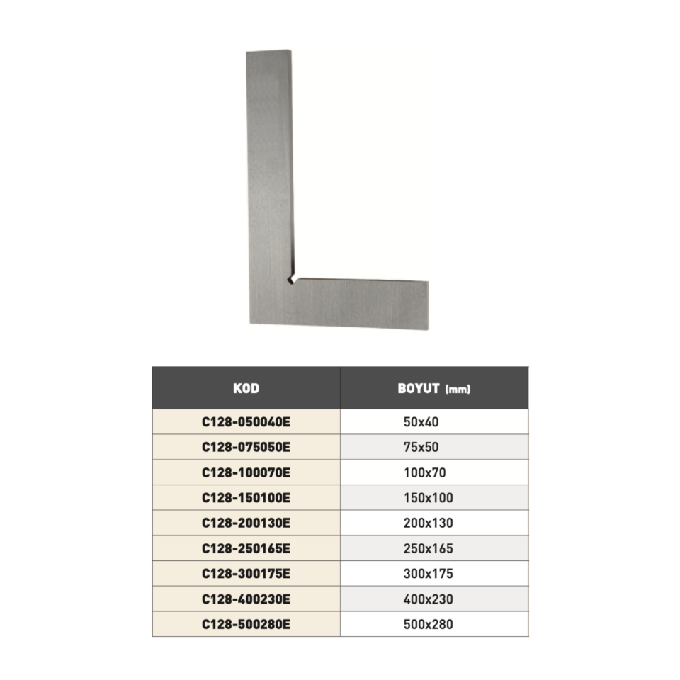 PLD Ekonomik Tip Düz Gönye