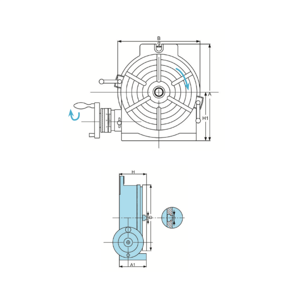 Vertex Yatay Dikey Döner Tabla