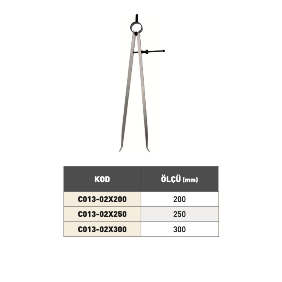 PLD İç Çap Pergeli