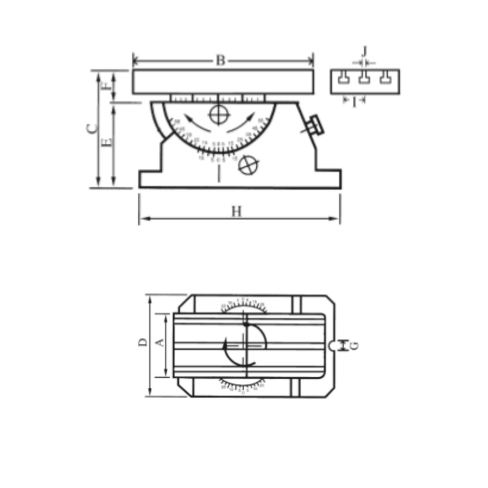 VERTEX Üniversal Açılı Tabla