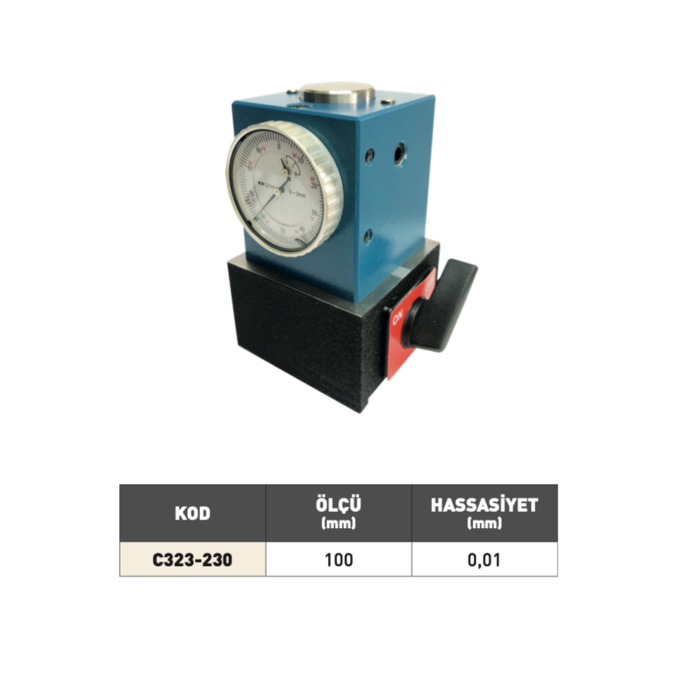 PLD Saatli Z Sıfırlama Aparatı (100 mm)