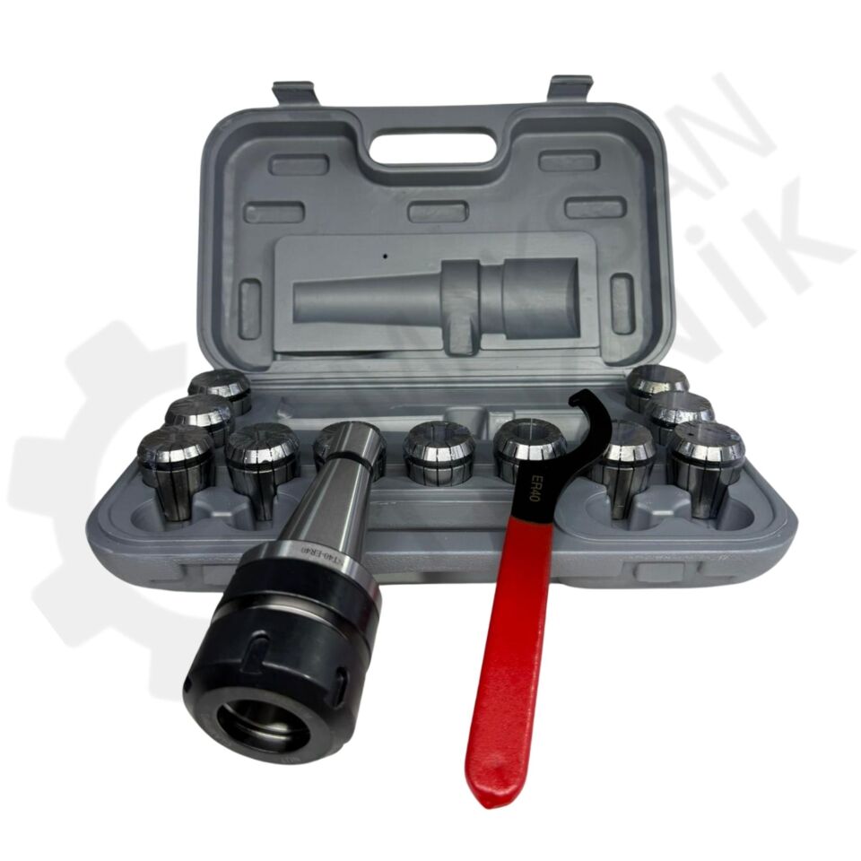 NT40 ER40 PENS SETİ (NT40 KAFA + 11 ADET PENS)