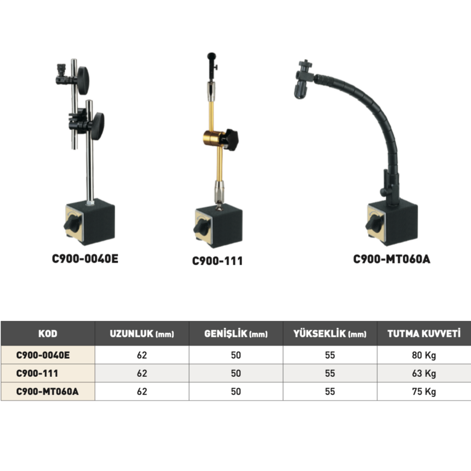 PLD Manyetik Komparatör Ayakları