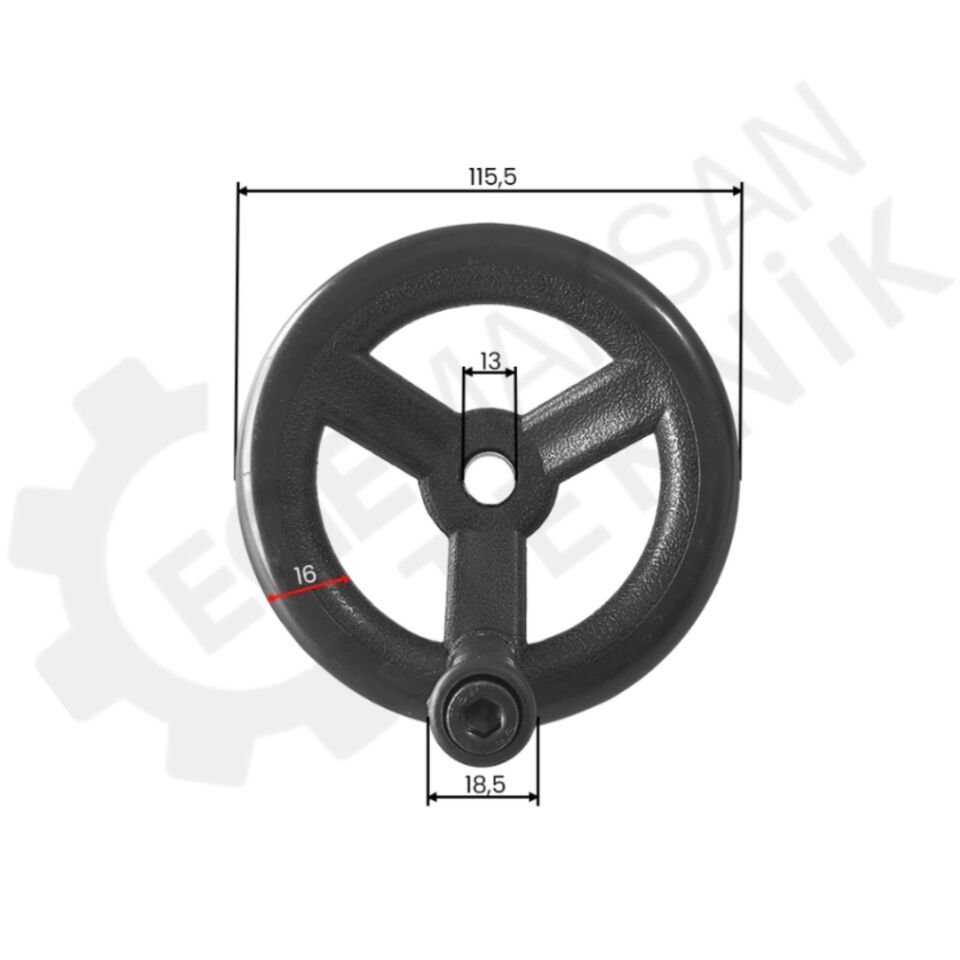 VEXUS Freze Plastik İlerleme Tekeri