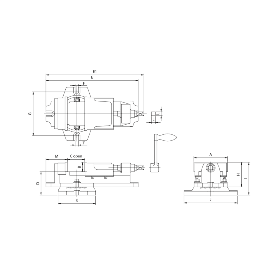 VERTEX K Tipi Freze Mengenesi