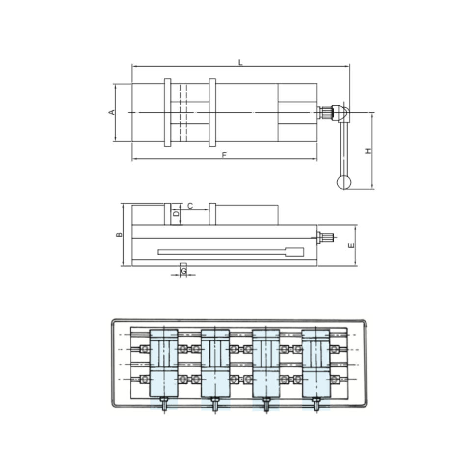 VERTEX Lock-Fixed II Hassas Makina Mengenesi