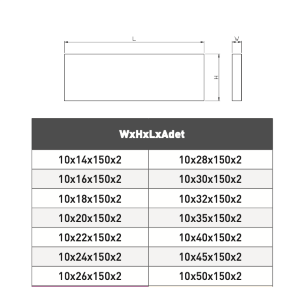 VERTEX Paralel Set 14 Çift VP-128A