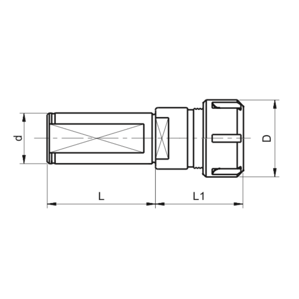 KRAFT C ( Silindirik Şaftlı ) Pens Başlık ( ER Tip )