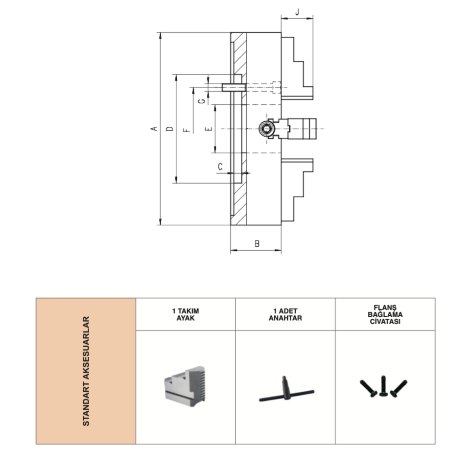 HARVEST Kepenkli Torna Aynası